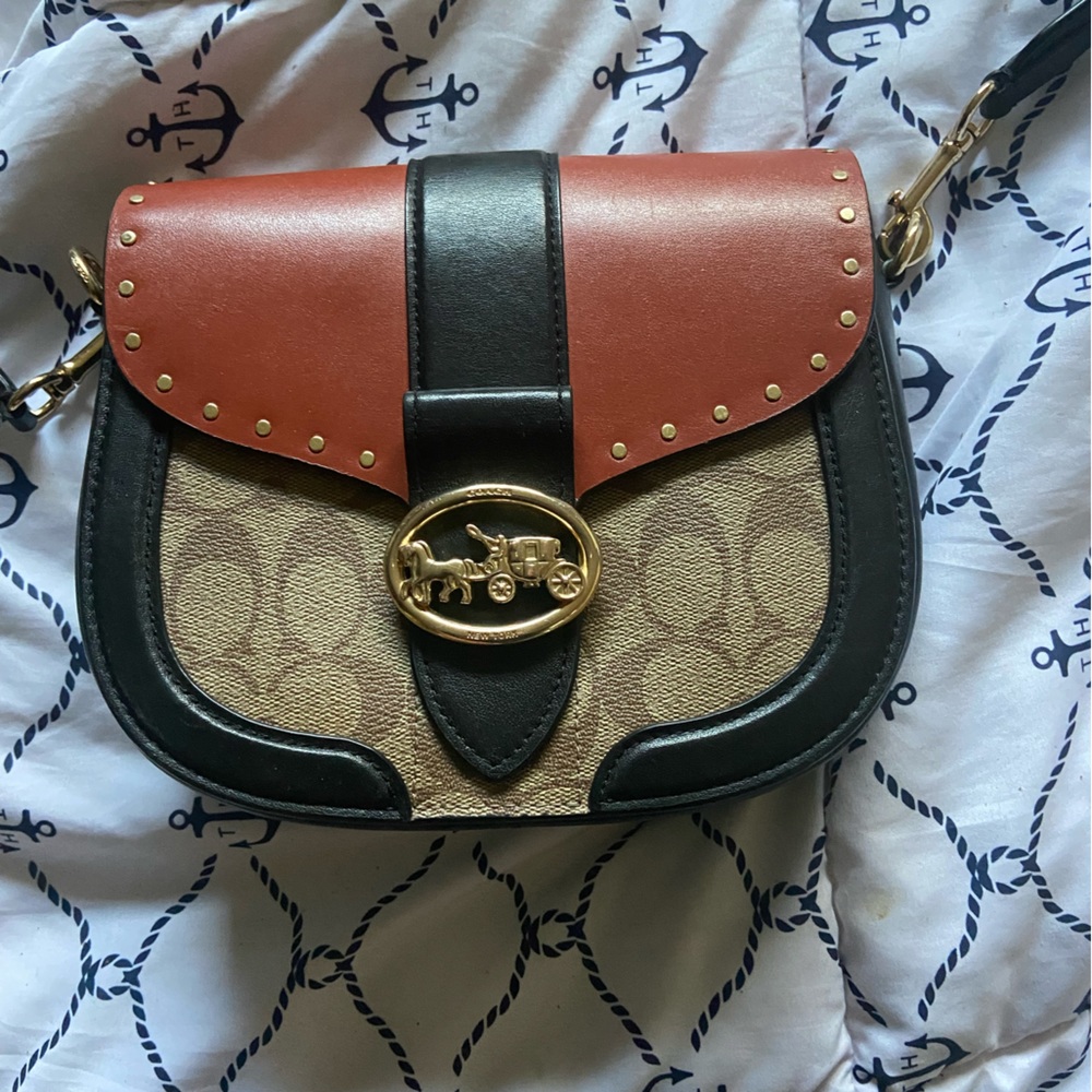 Coach Georgia Saddle Bag